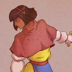 Full Body Color Example (no background)